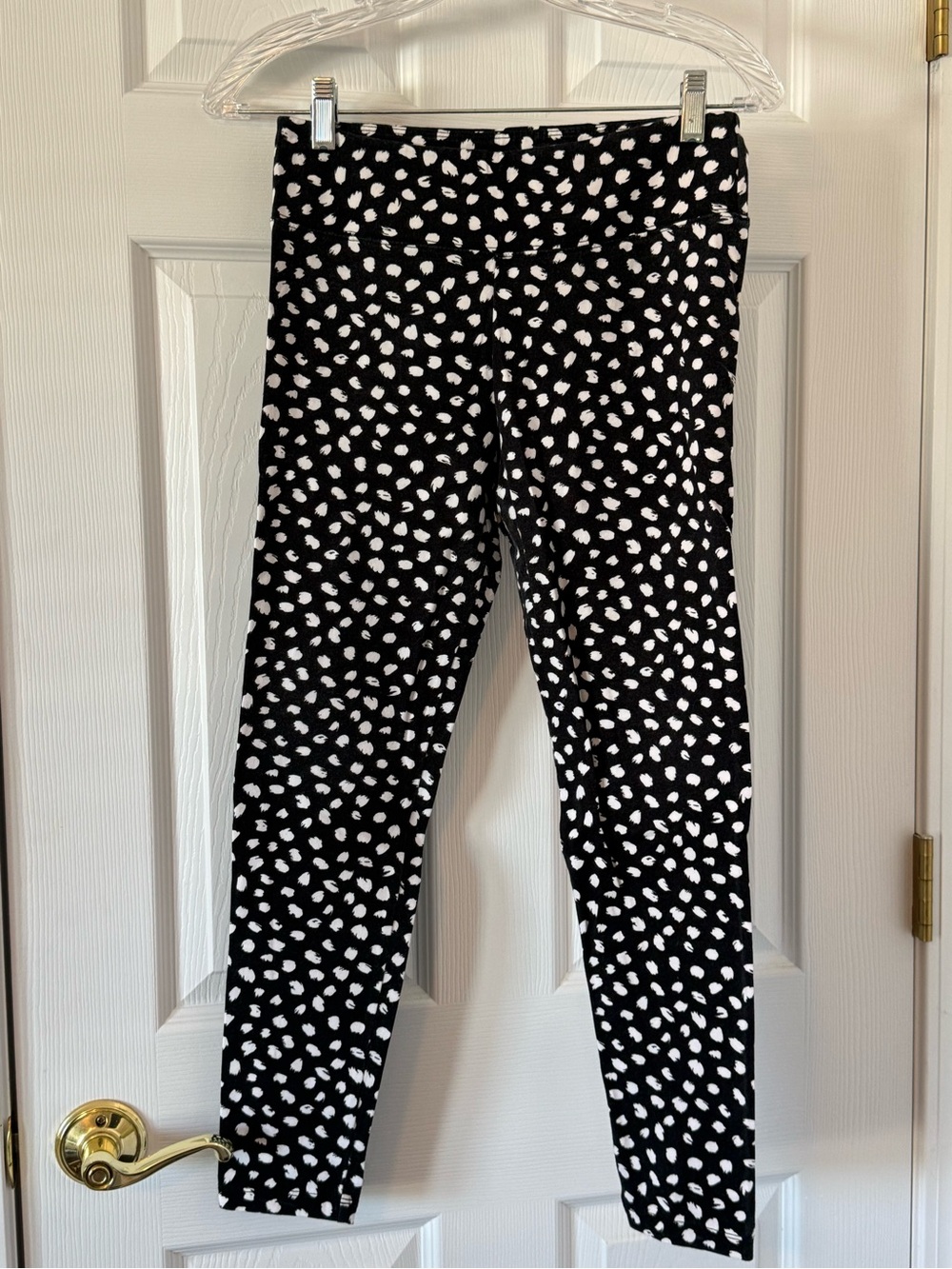 J Crew Black & White Leggings
